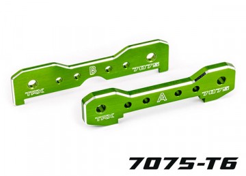 Traxxas 9629G Tie-Bars Front Alu HD Green Sledge
