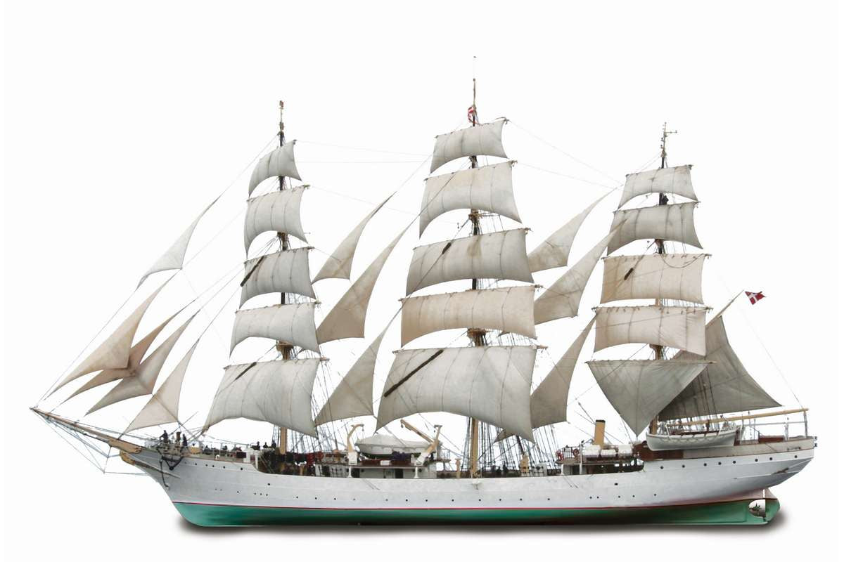 1:75 Danmark Special Edition -Wooden hull