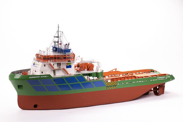 1:75 - Fairmount Alpine -Wooden hull