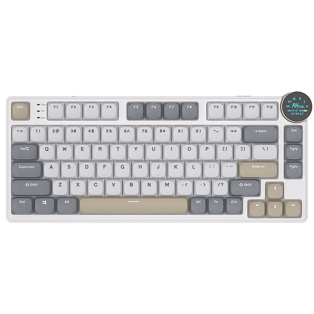 Royal Kludge N80 Linear 80K Pearly Dawn - RGB ANSI (ENG) wireless