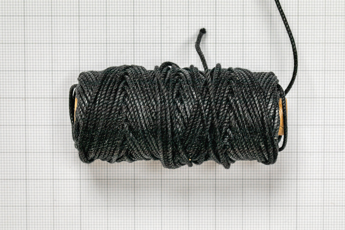 RIGGING THREAD 1,3 MM X 20 M - BLACK