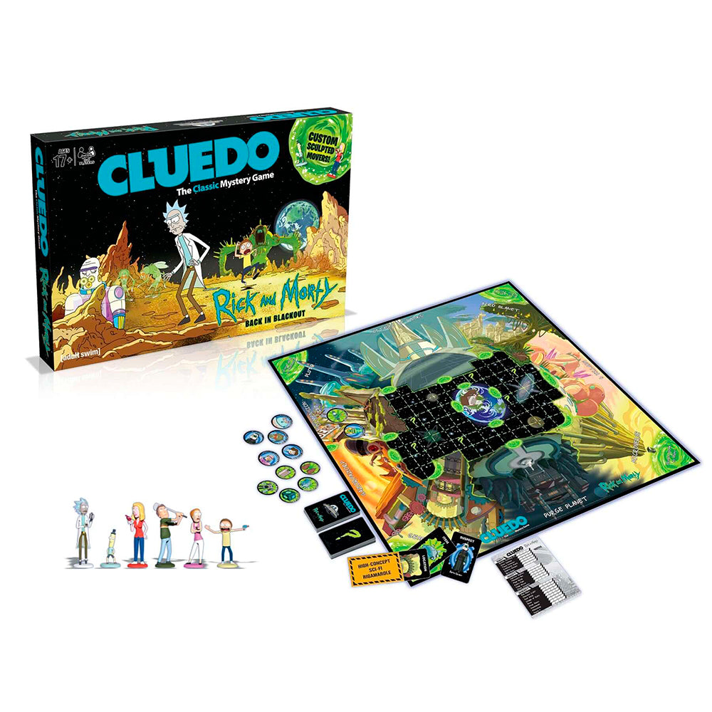 Winning Moves Rick & Morty - Cluedo Board Game