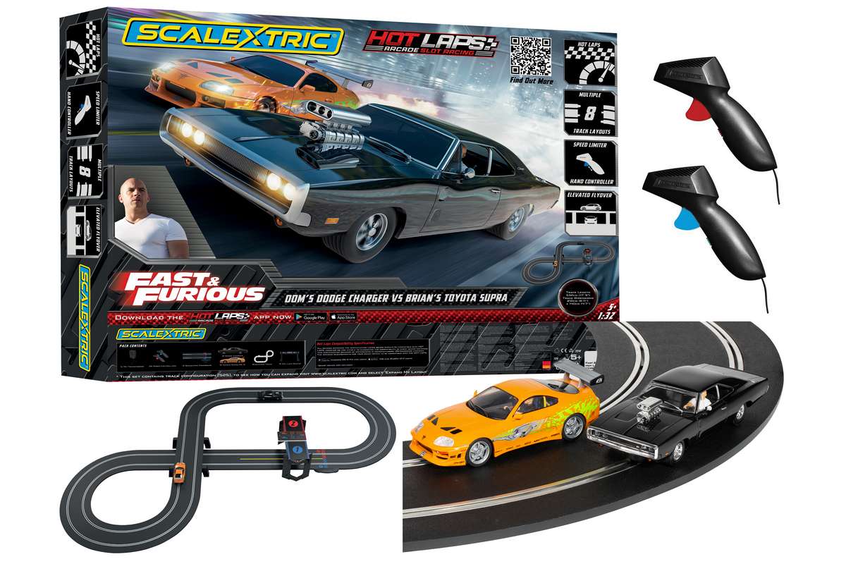Fast and Furious Hot Laps Race Set 1:32