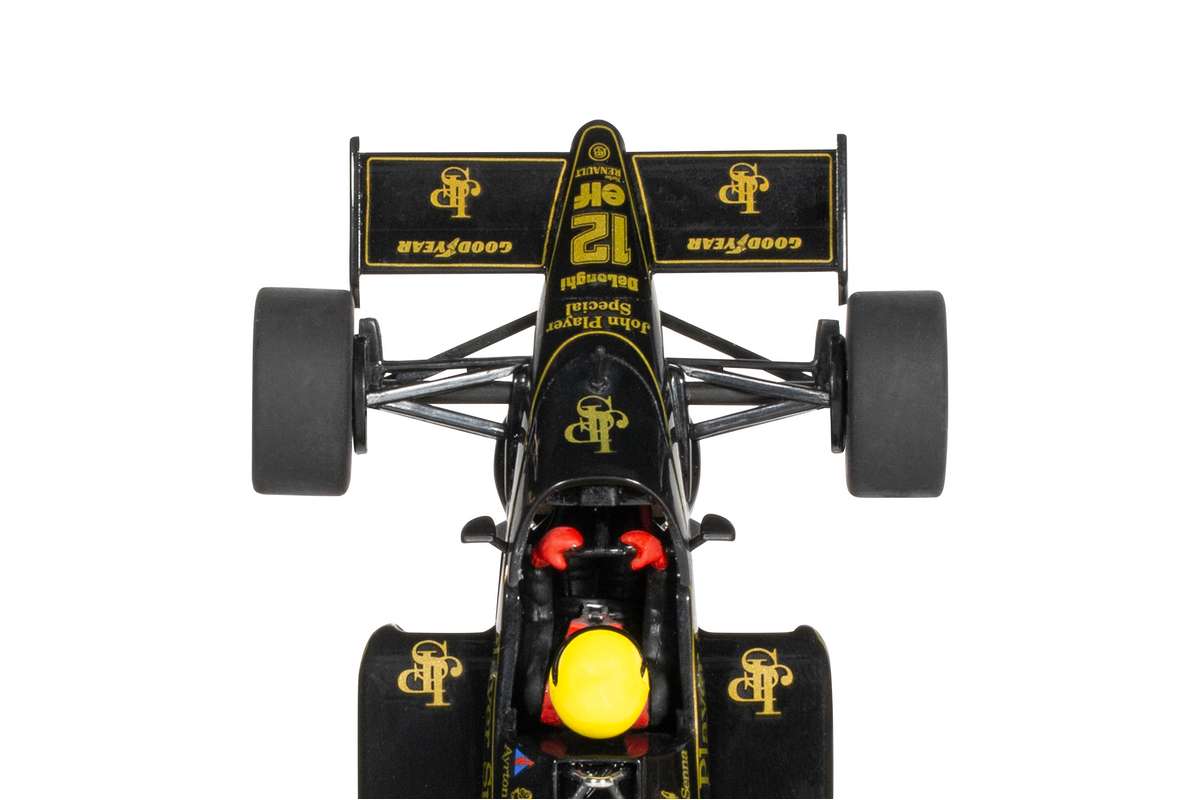Lotus 98T, Ayrton Senna