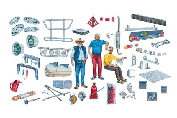 1:24 Truck accessories