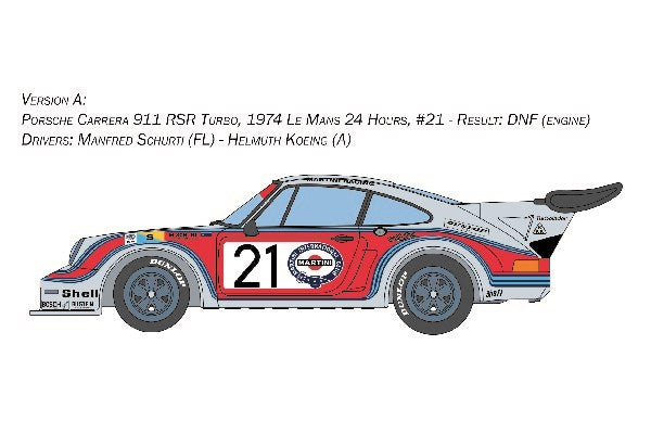 1:24 Porsche Carrera RSR Turbo