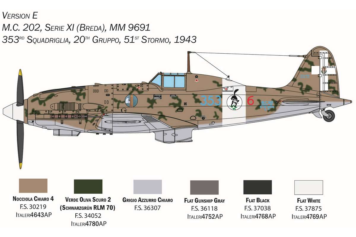 1:32 Macchi M.C. 202 \'Folgore\'