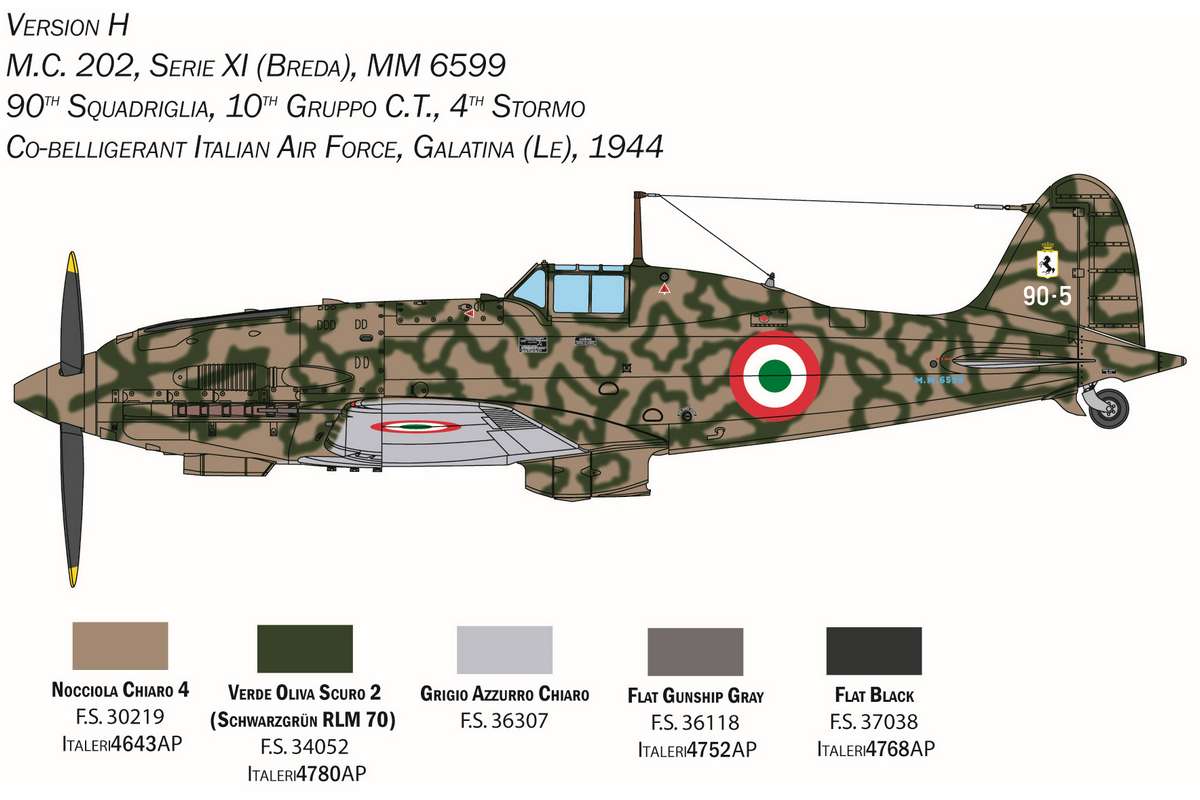 1:32 Macchi M.C. 202 \'Folgore\'