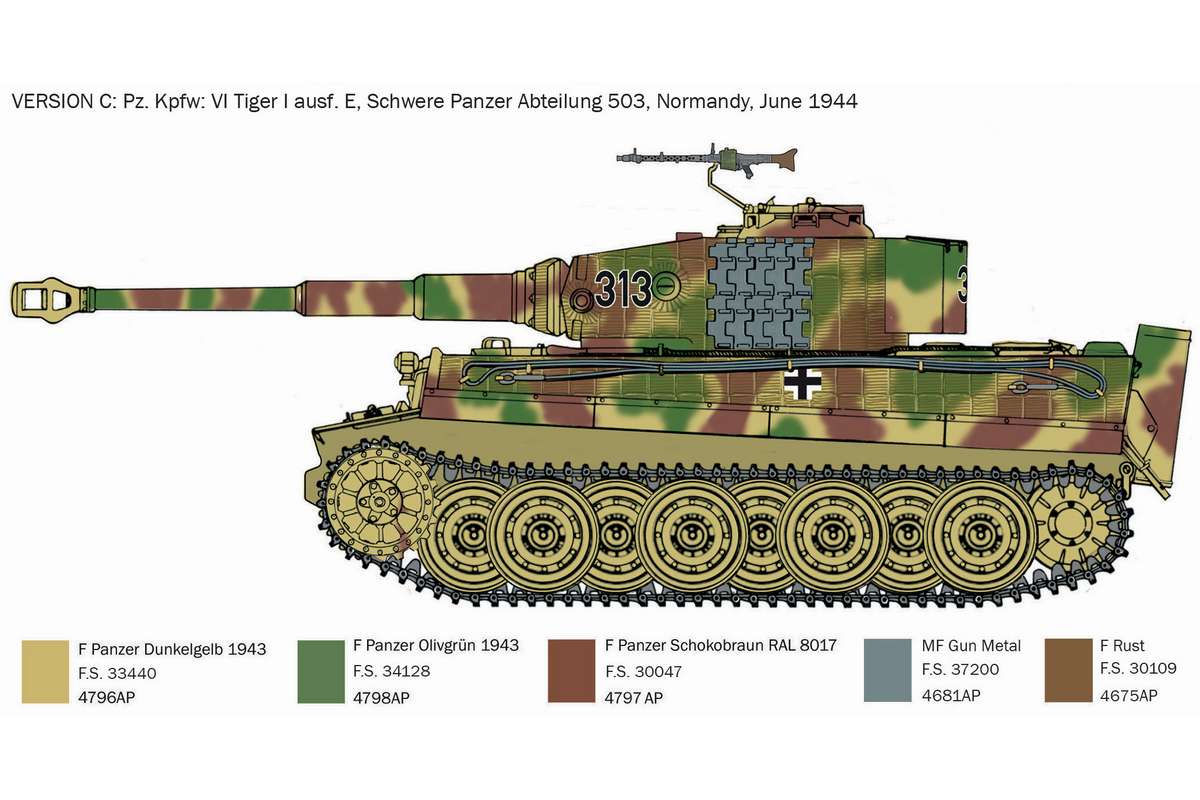 1:35 Pz.Kpfw. VI Tiger I Ausf. E