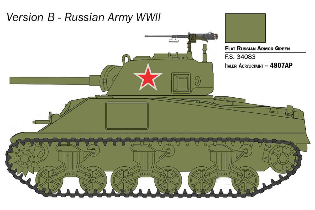 1:56 M4 Sherman (75mm)