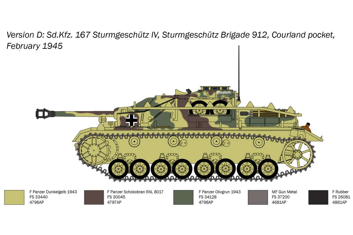 1:35 Sd.Ktz. 167 Sturmgeschütz IV