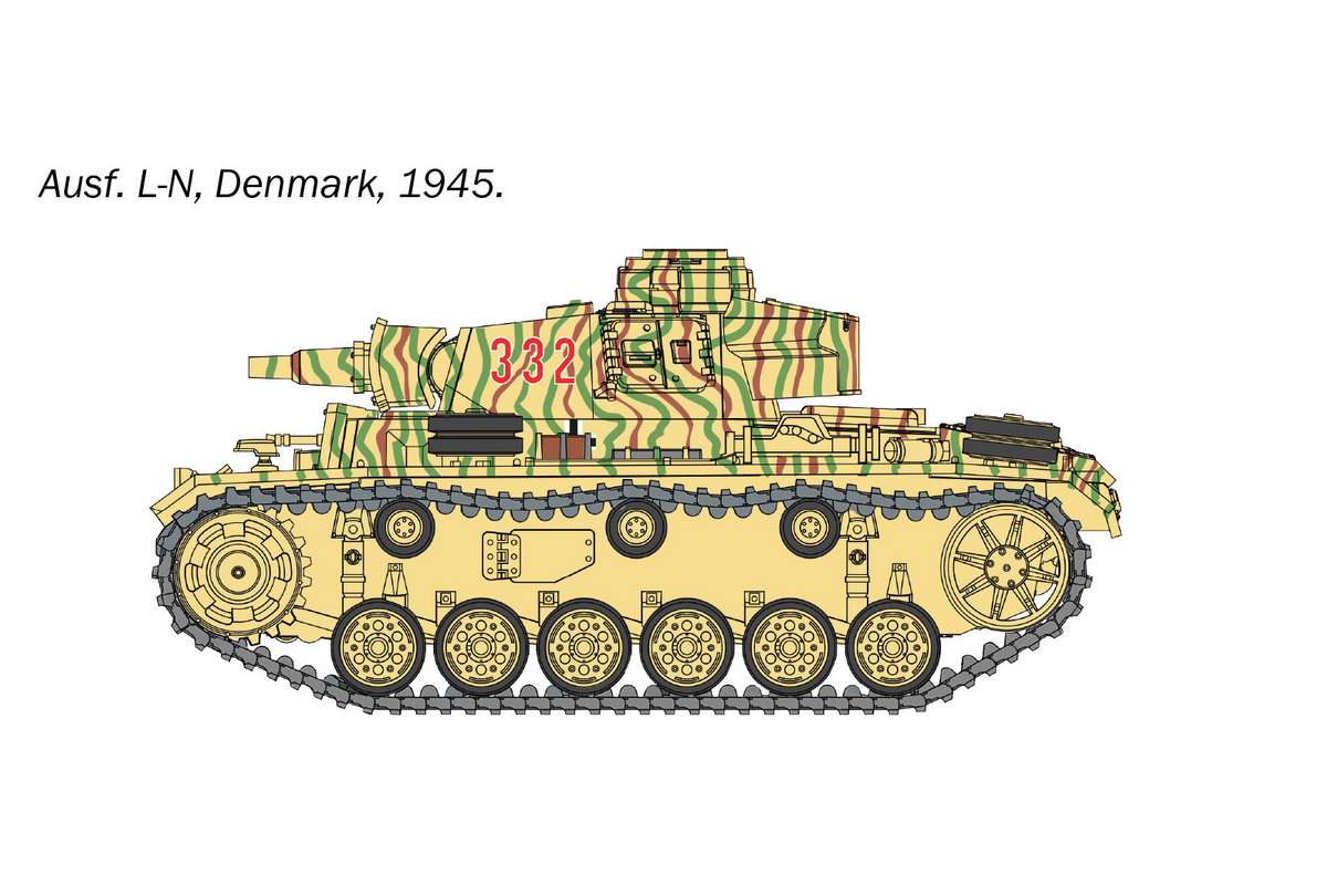 1:56 Pz.Kpfw. III Ausf. J/L/M/N