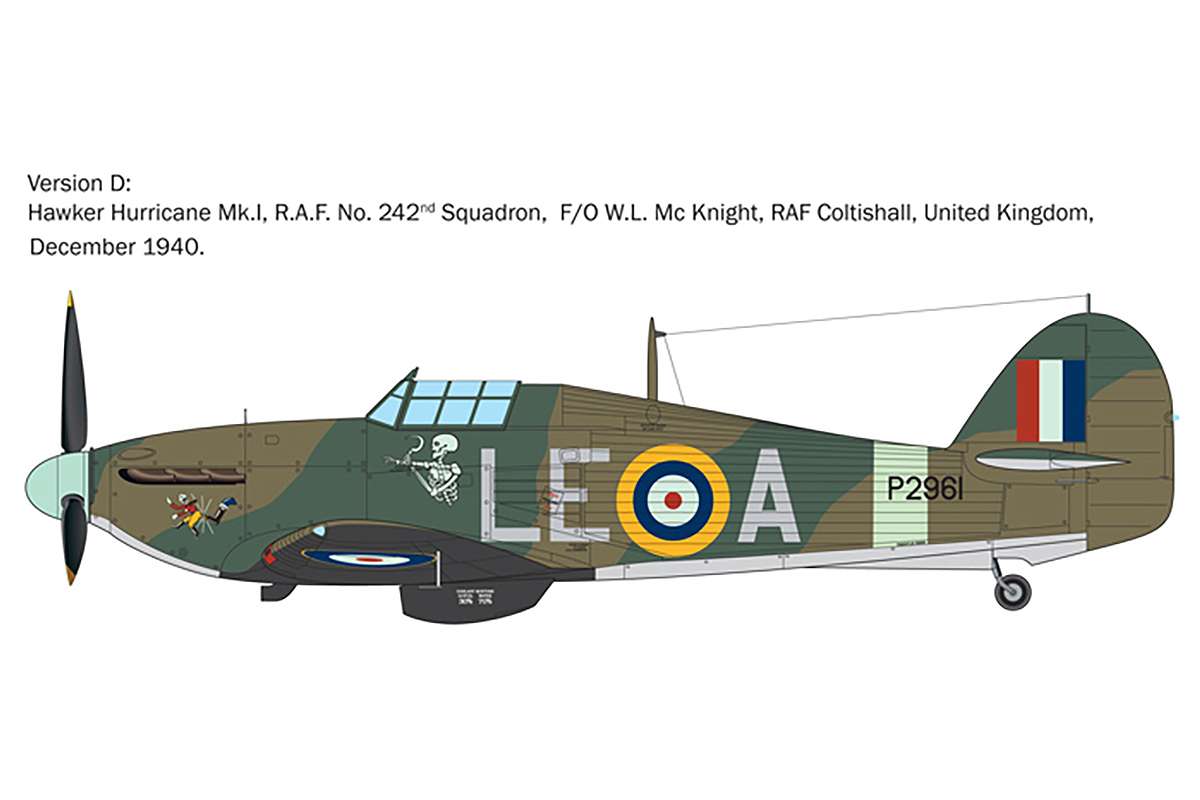 1:48 Hurricane Mk 1 Aces