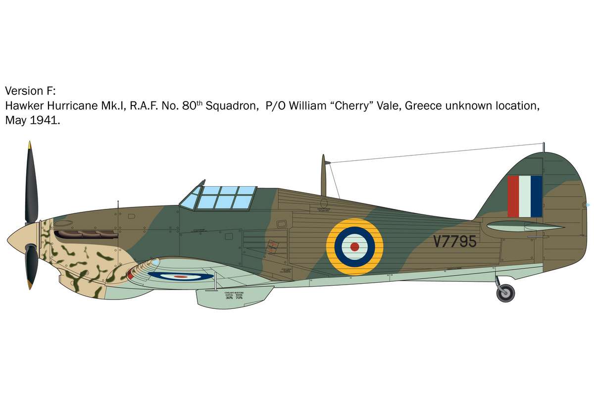 1:48 Hurricane Mk 1 Aces