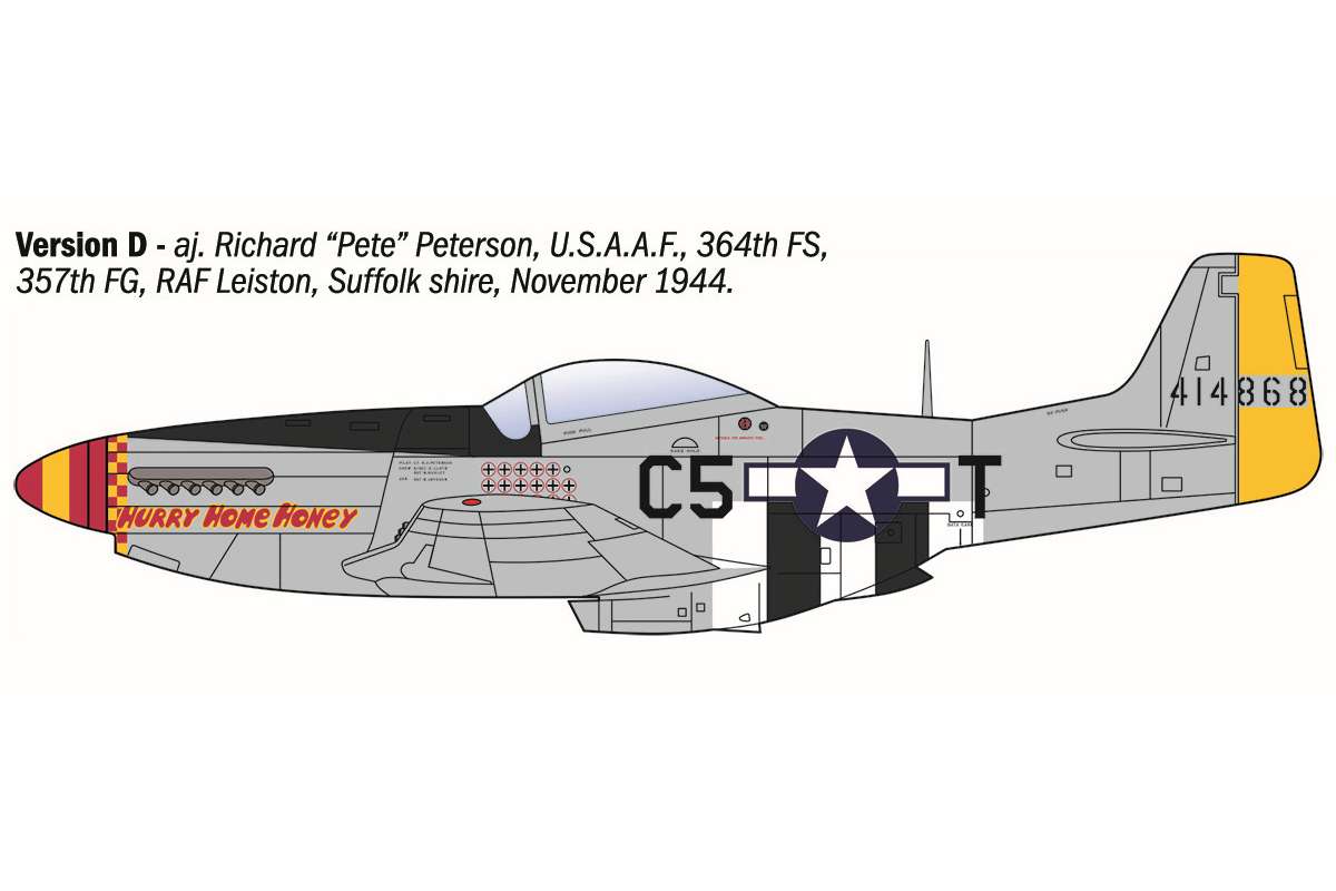 1:72 P-51D Mustang Aces