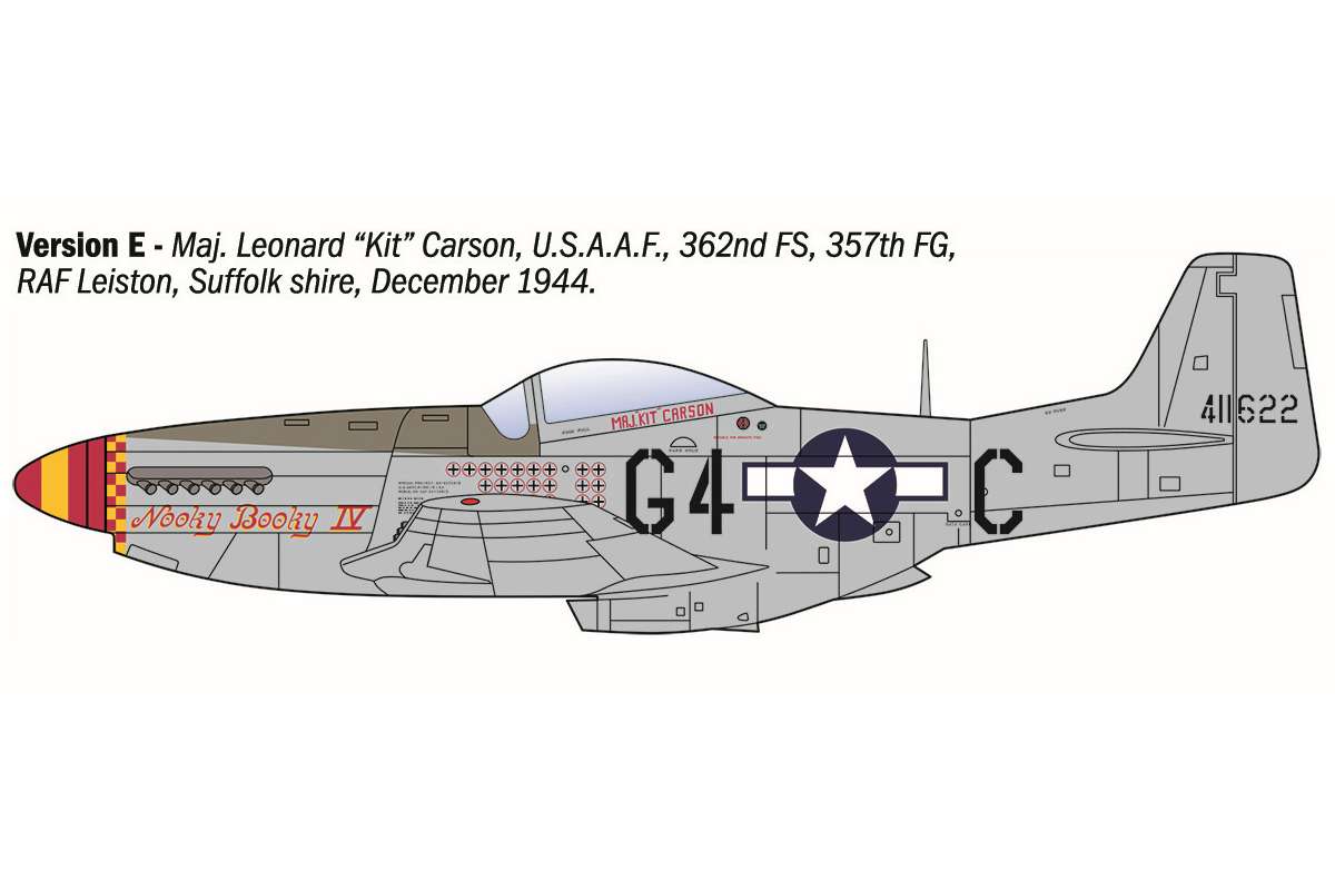 1:72 P-51D Mustang Aces