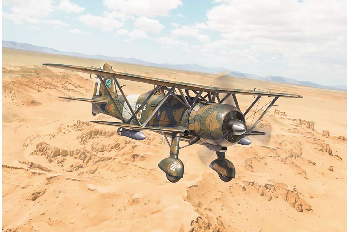 1:48 FIAT CR.42 Falco Assault/Night Fighter