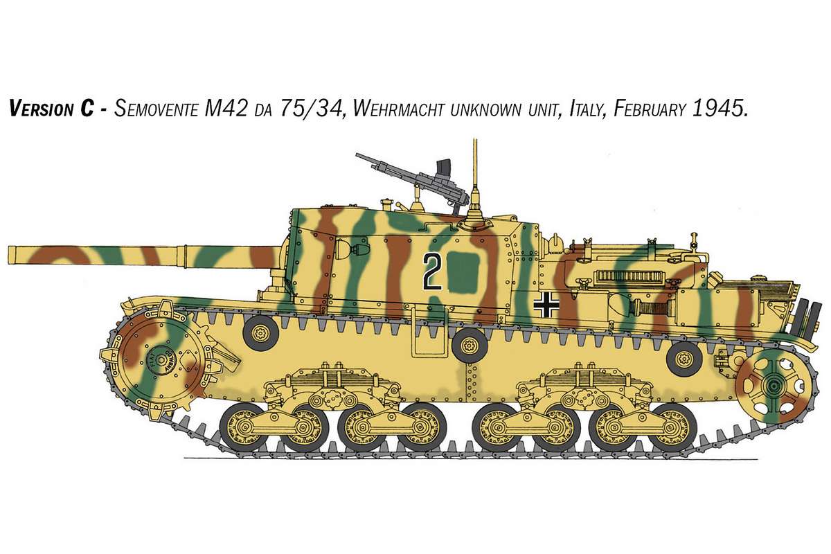 1:35 Semovente M42 da 75/34 upgraded