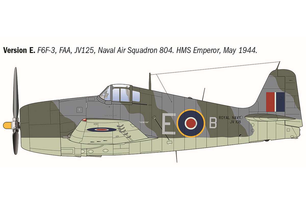 1:72 Grumman Hellcat F6 F-3