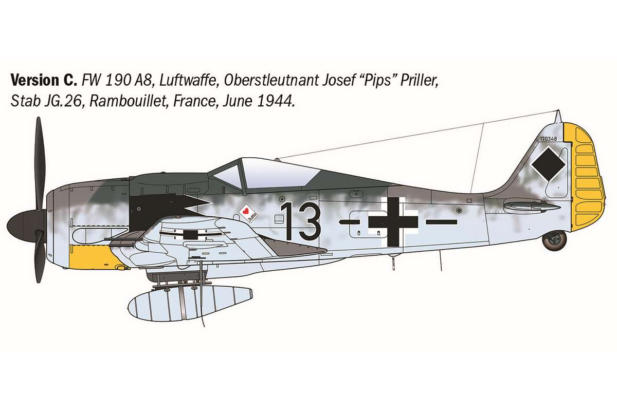 1:72 Fw 190 A-8/F Aces