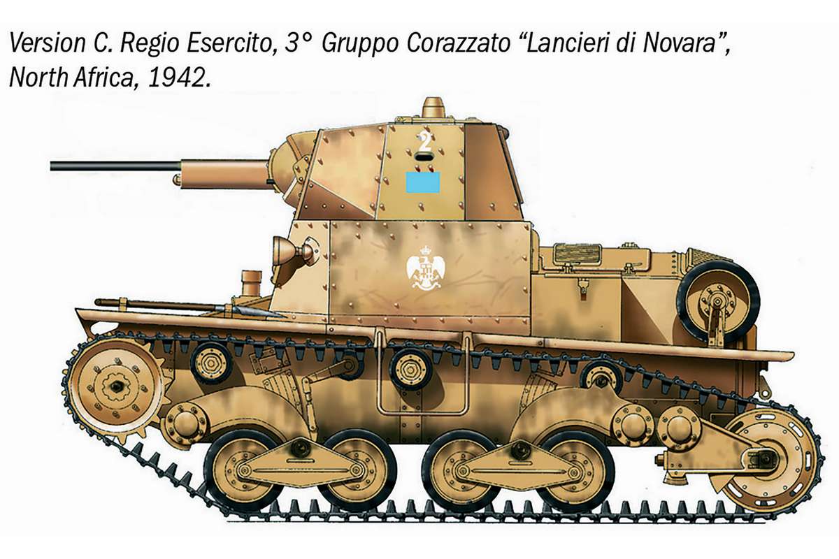 1:35 Carro Armato L6/40