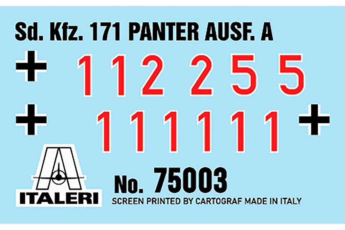 1:56 Panther Sd.Kfz. 171 Ausf. A, starter set