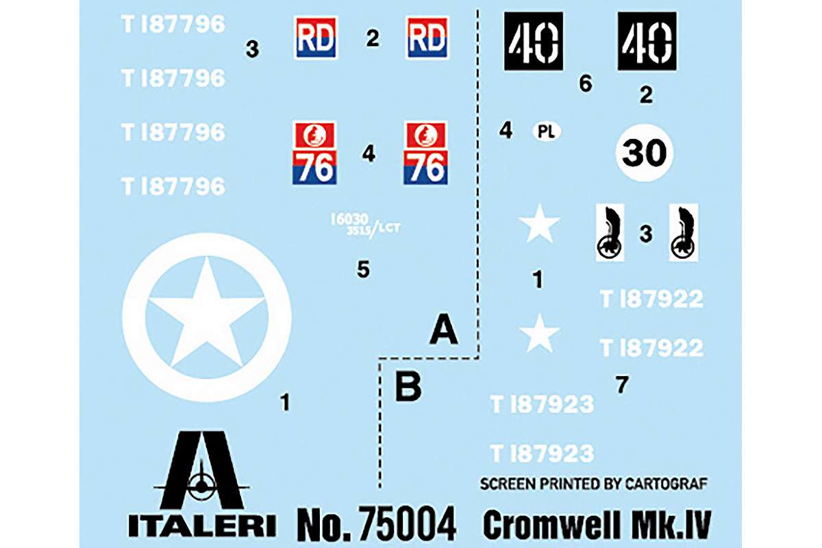 1:56 Cromwell Mk. IV, starter set
