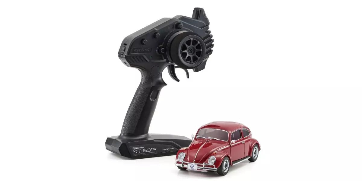 Kyosho Mini-Z MR04 RWD Volkswagen Beetle 1300 1966 Ruby Red