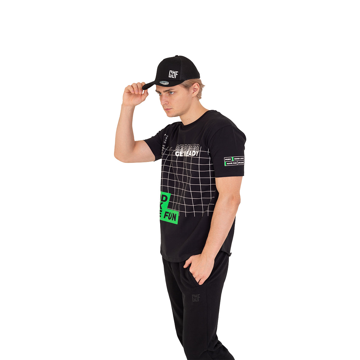 FragON - Get Ready T-shirt Black, M