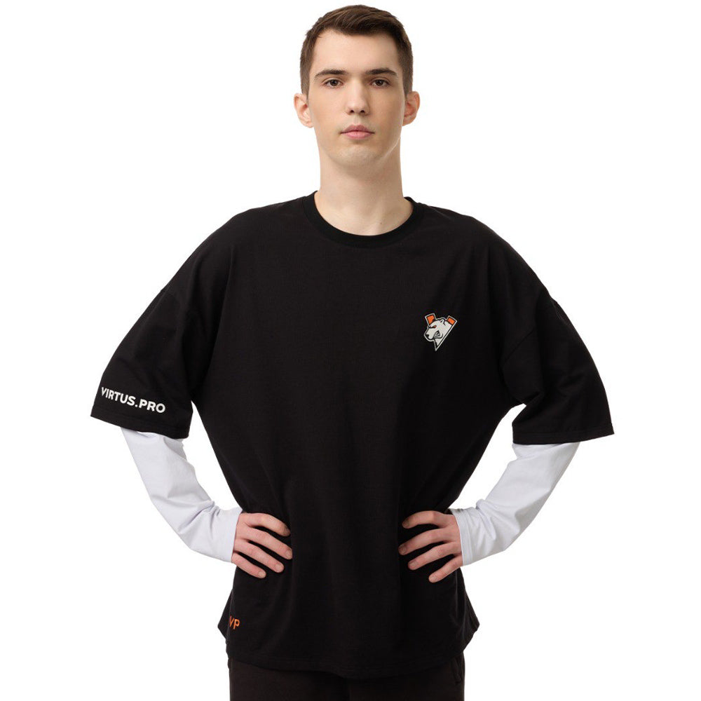 Virtus.pro basic collection long sleeve white, XL