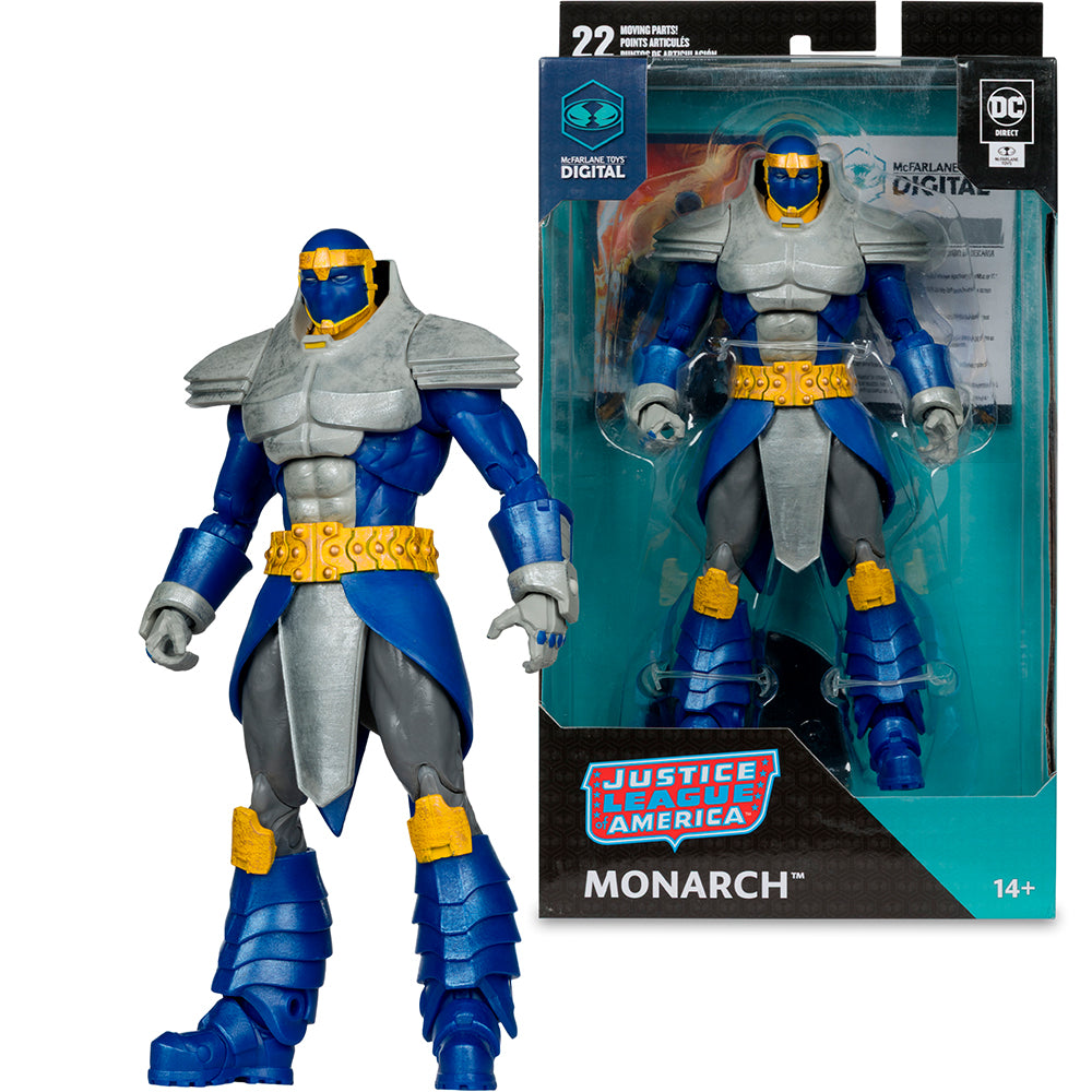 DC Direct Monarch (DC Countdown) 7in Action Figure with McFarlane Toys Digital Collectible