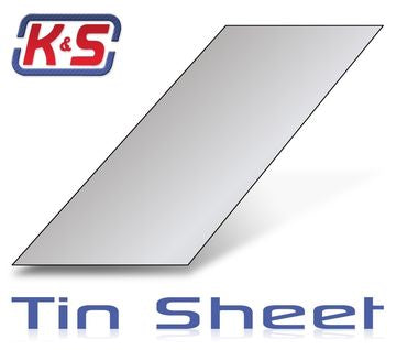 Tin sheet 100x250x0,2mm (4"x10"x.008") (6)