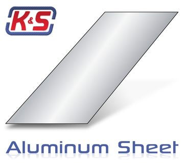 K&S 255 - Aluminum Sheet 0.4x100x250mm (1x6)