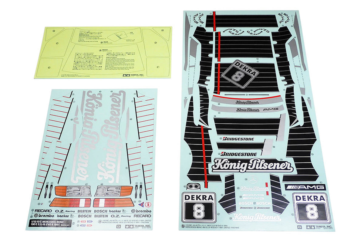 1/10 R/C Mercedes-Benz 190 E EVO II 1991 (TT-02)