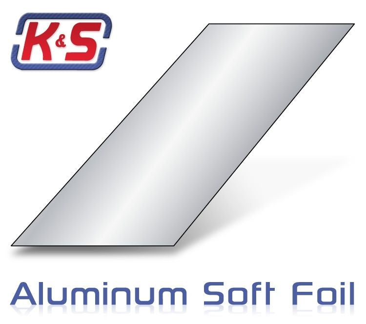 Aluminum (Soft) Sheet 0.13x100x305mm (.005'') (1)