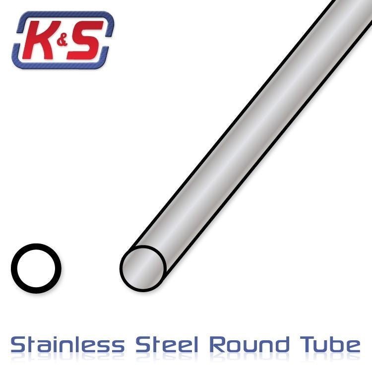Stainless steel tube 7/16''(11.1x300mm) (2)