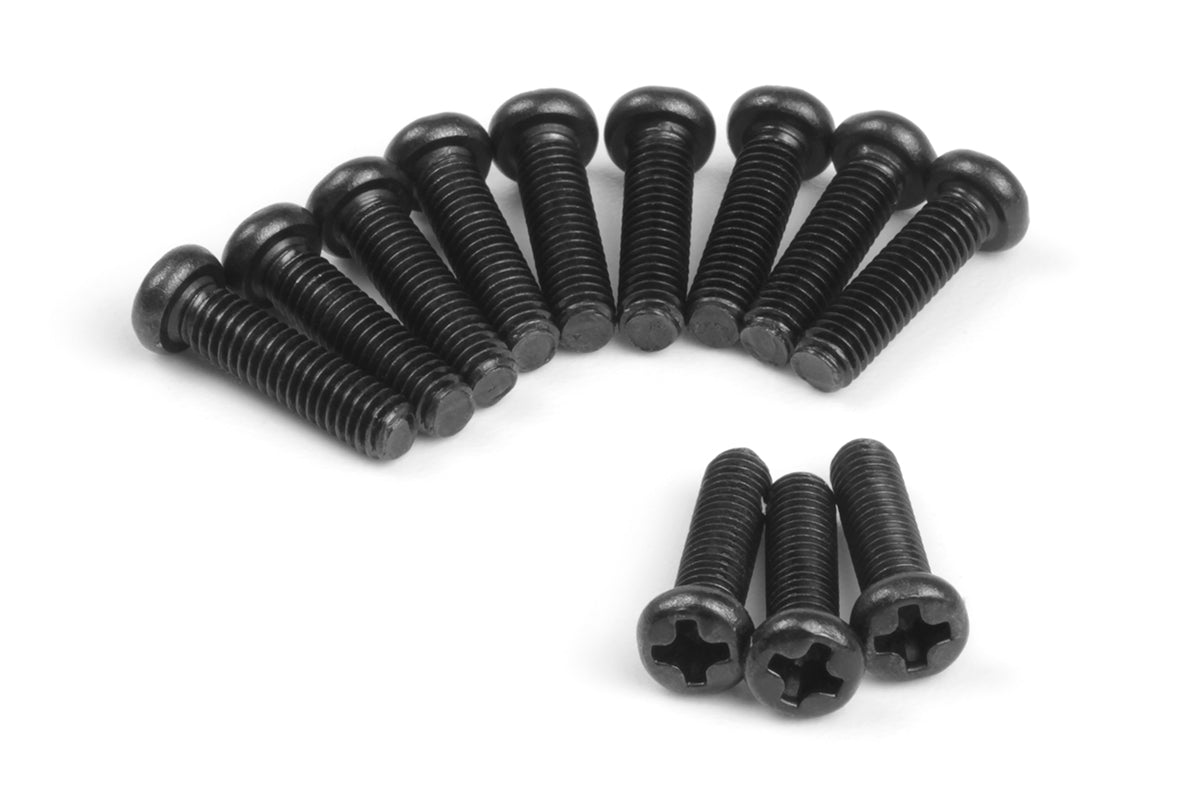 Pan Head Tapping Screws BBHO2.5*10mm (12pcs)