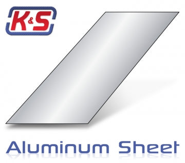 K&S 83071 - Aluminium Sheet 2.3x150x305mm 6061-T6 (1)