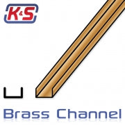 Brass U-Channel 4.76x305mm (3/16") (1)