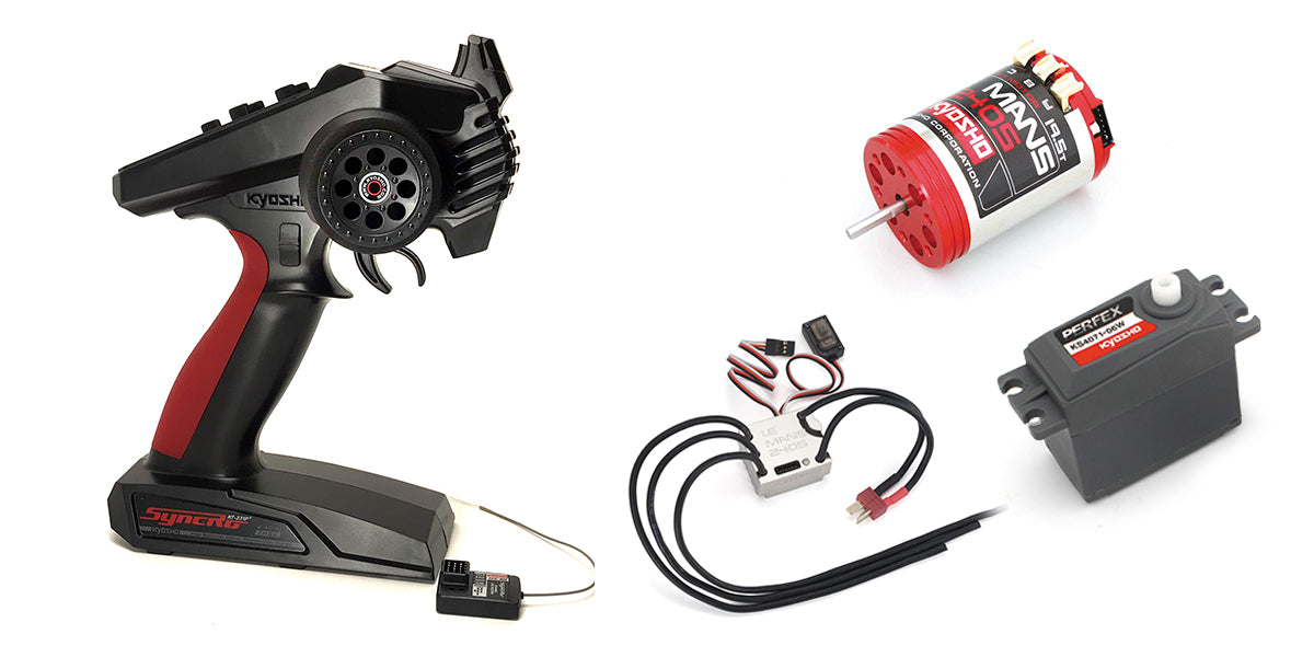 Kyosho Starter Set 1:10 BLS 2WD (KT231P-37031-37051B-82281)