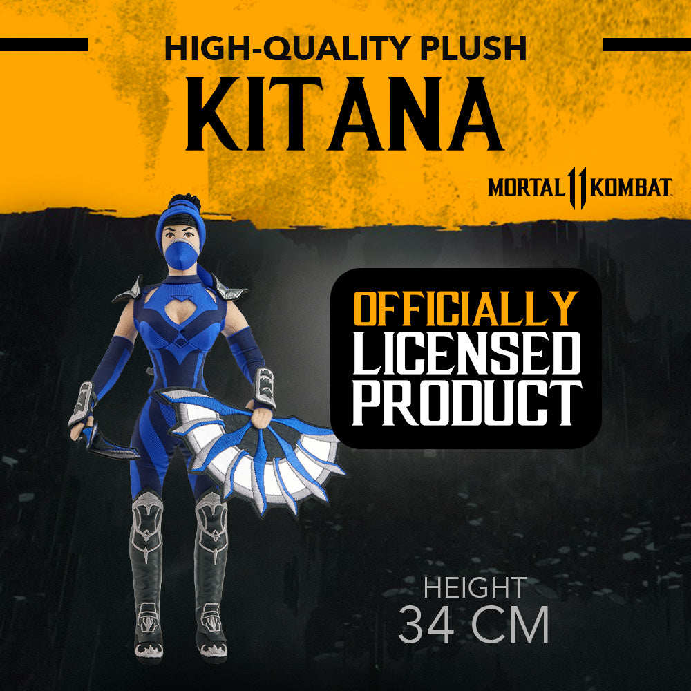 Collectible plush MORTAL KOMBAT Kitana 36 cm