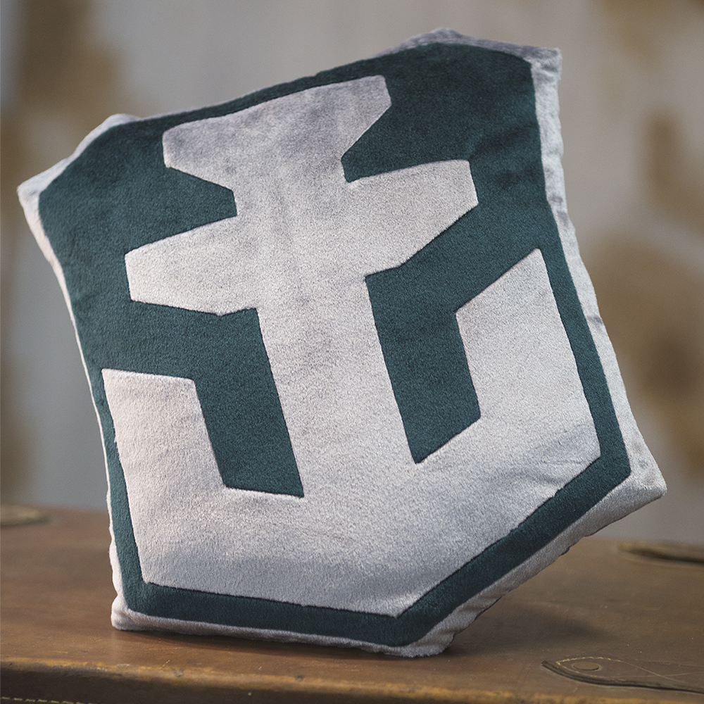 Pillow World of Warships, 41 cm green