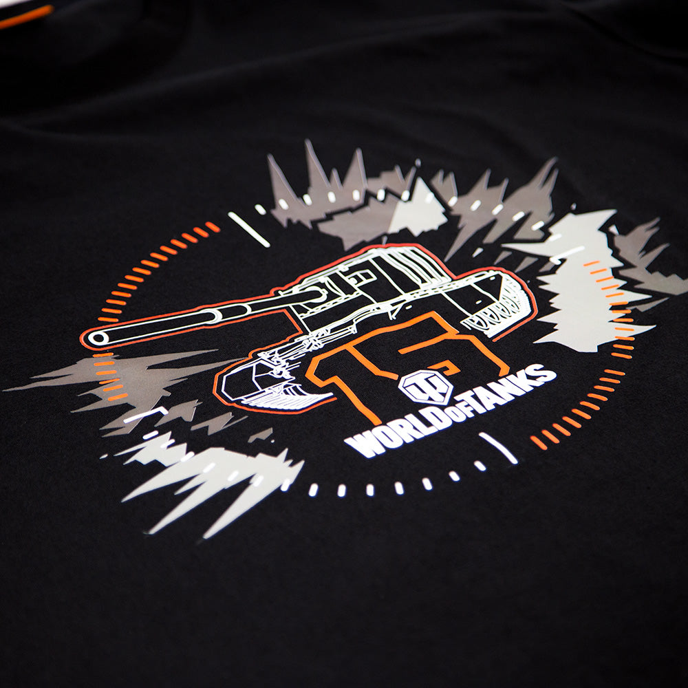 World of Tanks 15 Anniversary T-shirt Black, XL