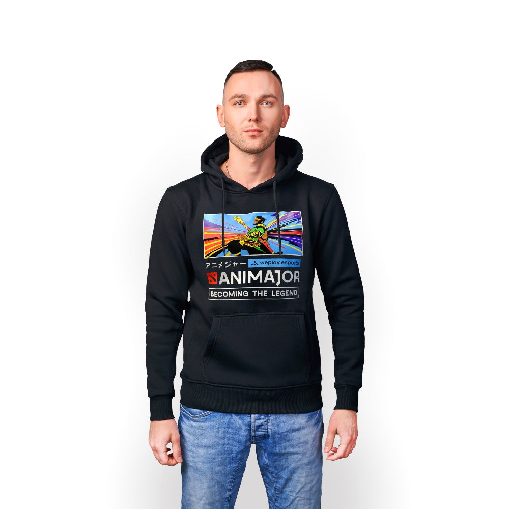 Animajor - Dota 2 Monkey King Hoodie Black, XL