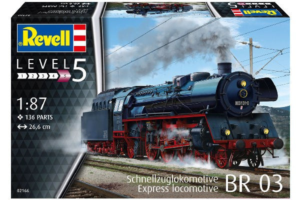 Express locomotive 03 class with tender 1:87