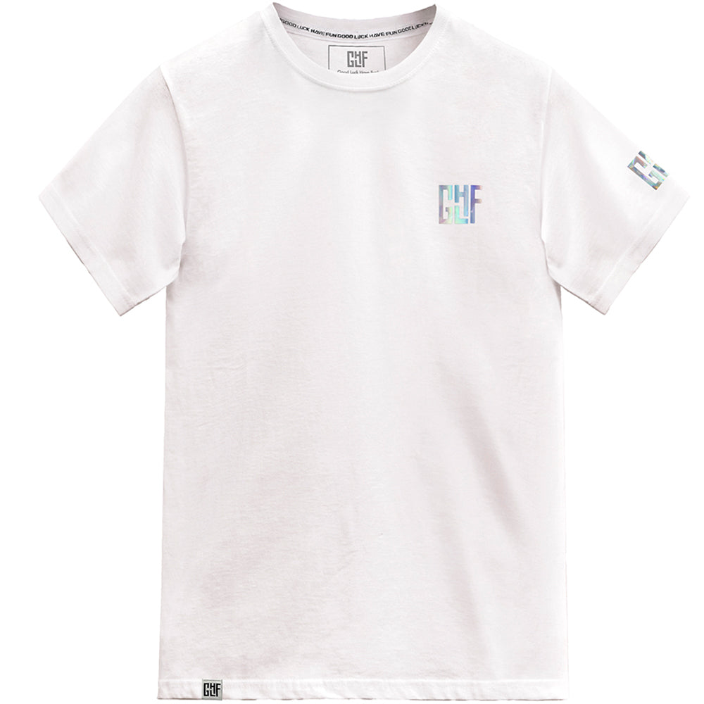 FragON - Holografic Logo Unisex T-shirt White, XL