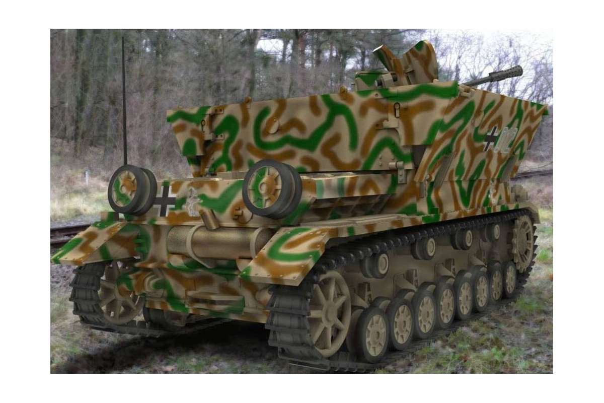 Flakpanzer IV \'Möbelwagen\' 3.7cm Flak 43 1:72
