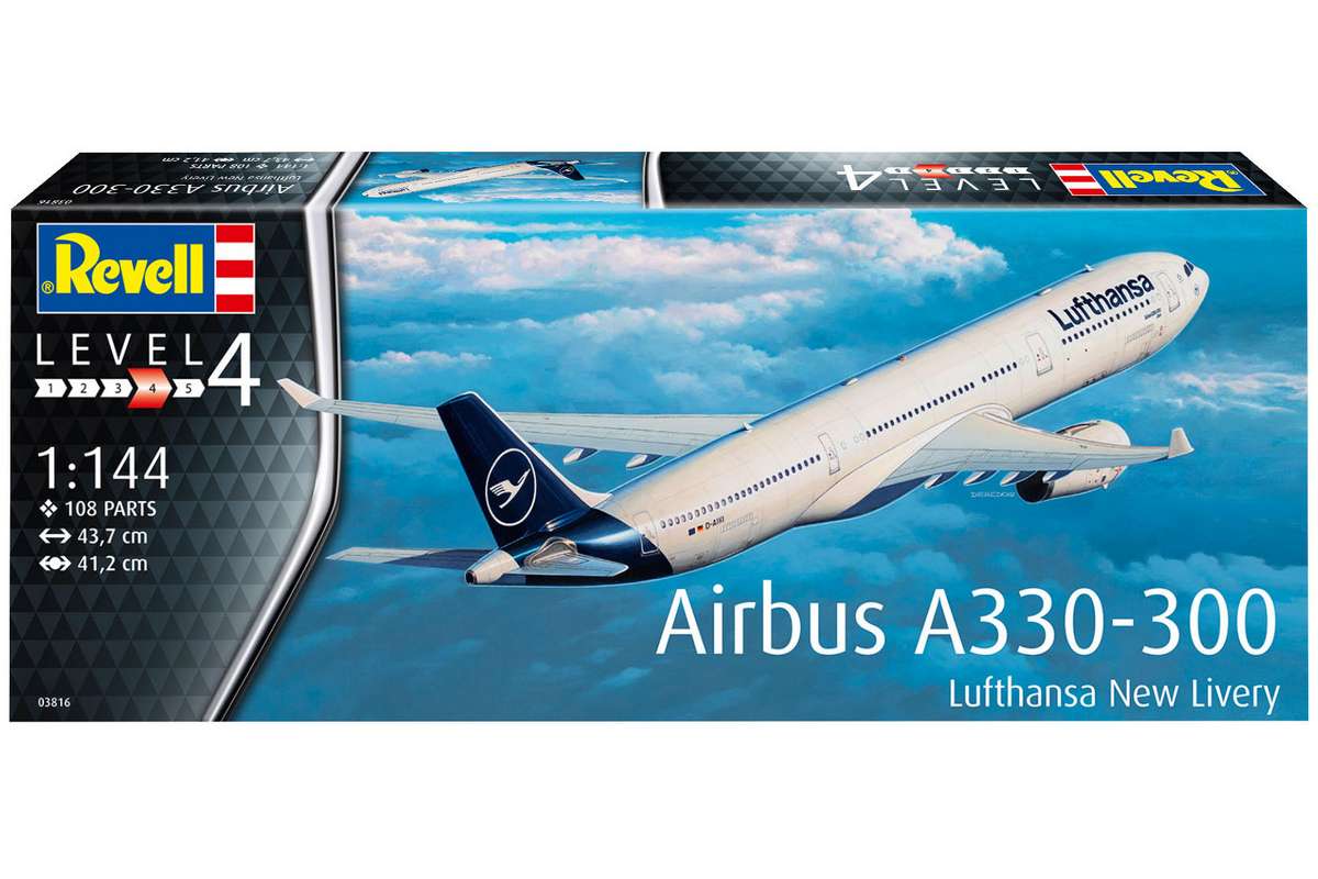 Airbus A330-300 - Lufthansa \'New Livery\' 1:144