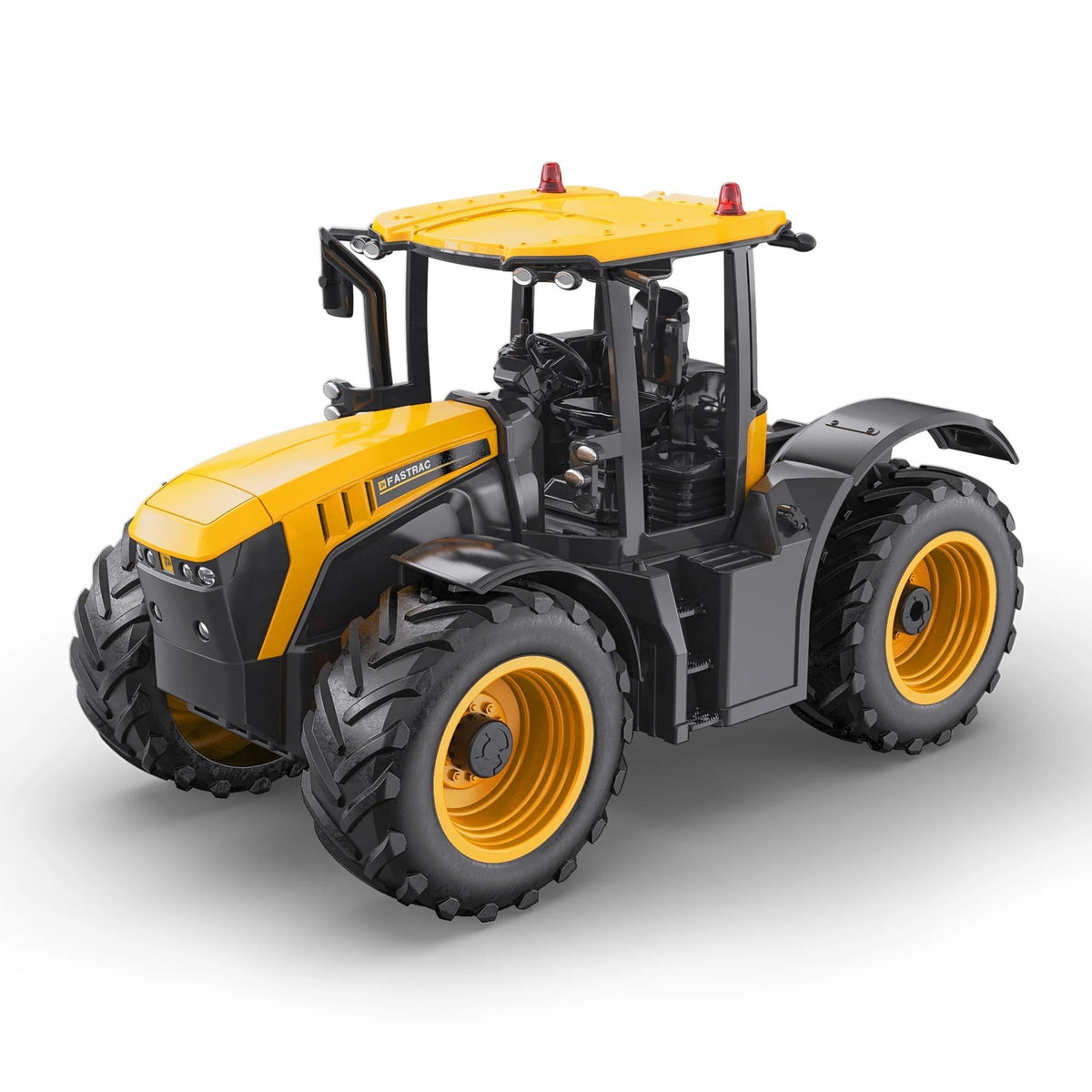 Stor JCB fjernstyret traktor med lys og lyd.