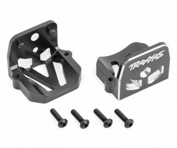 Traxxas 7760-GRAY Motor Mounts Front & Rear Set Alu Gray X-Maxx, XRT